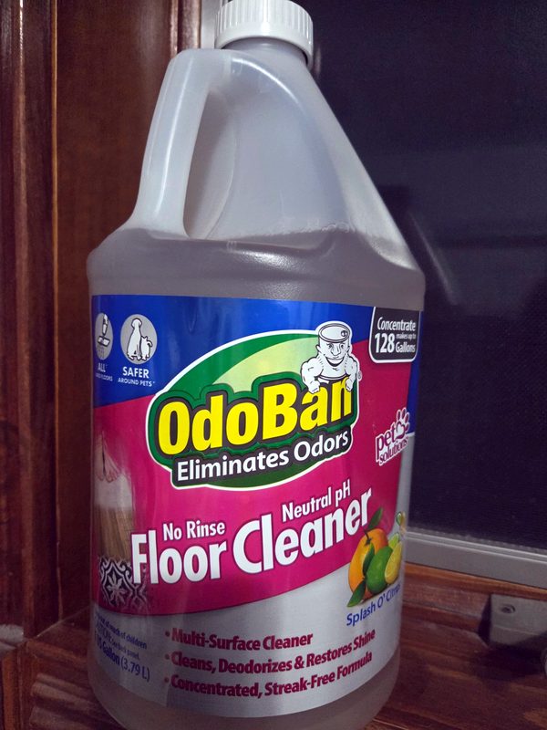 OdoBan No Rinse Neutral pH Floor Cleaner concentrate
